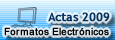 Actas 2009