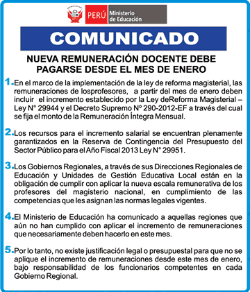 Comunicado